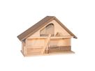 Stall aus Holz, leer