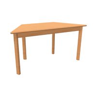 Trapez-Tisch, B 120 x T 60 cm