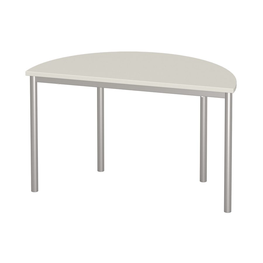 Halbrundtisch Tabit, B 120 x T 60 cm