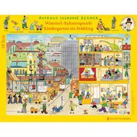 Frühlings-Wimmel-Rahmenpuzzle