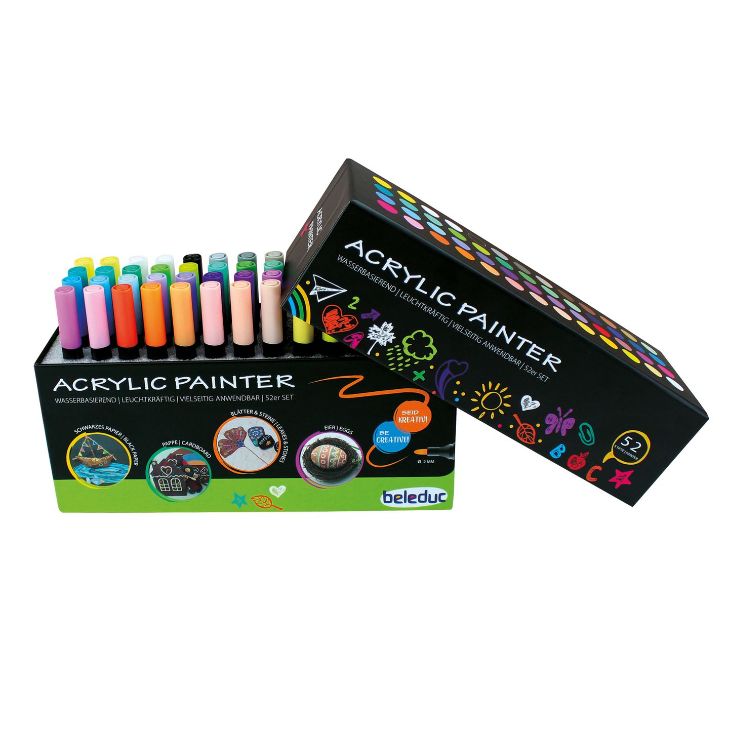 Acrylic Painter, 52 Stk.