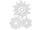 Dekorations-Set Winter
