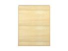 Pureo Türenschrank unten offen, Furnier
mit 2 Einlegeböden
B 100 x H 125 x T 42 cm