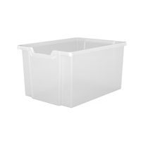 Materialbox mittel-gross transparent, Höhe 22,5 cm