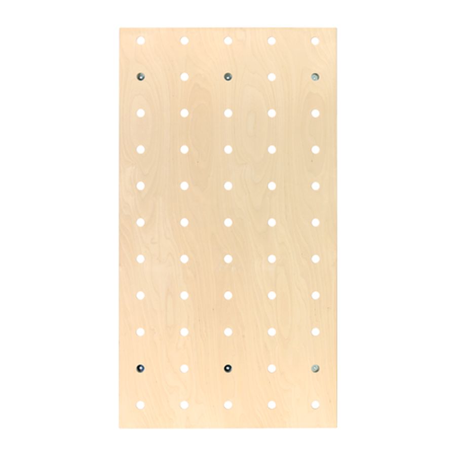 Lochplatte Hort/Schule B 96 x H 176,3 x T 1,8 cm