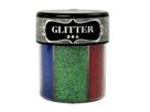 Glitter-Sortiment metallic, 6 x 13 g