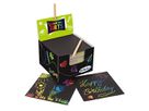 Kratzbilder Box, 200 Blatt mit 24 Holzstäbchen