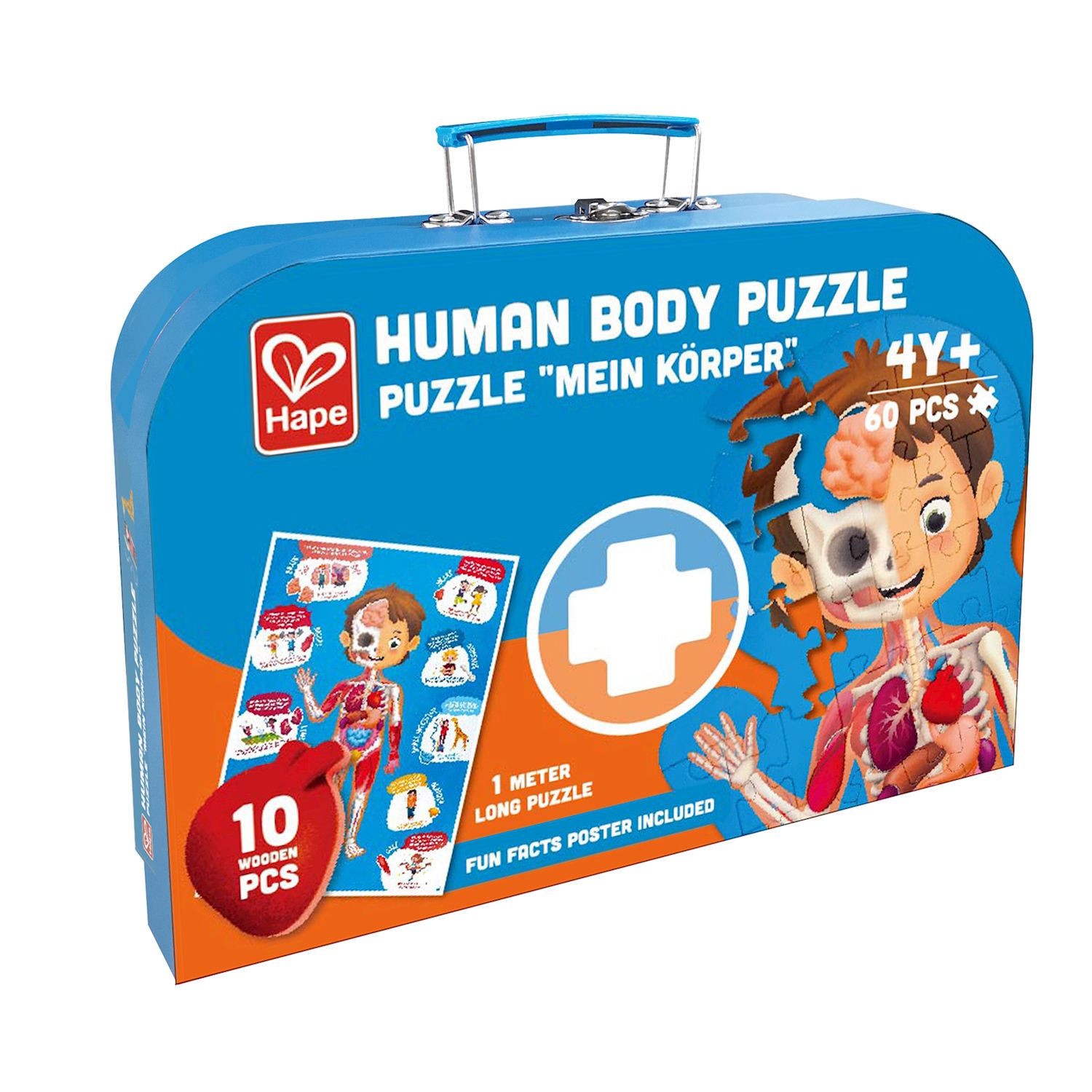 Puzzle Mein Körper, 60 Teile