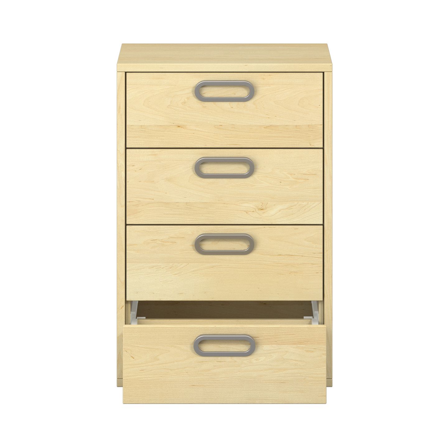Pureo Schubkastenchrank mit 4 Schubkästen, Furnier
B 50 x H 75 x T 42 cm