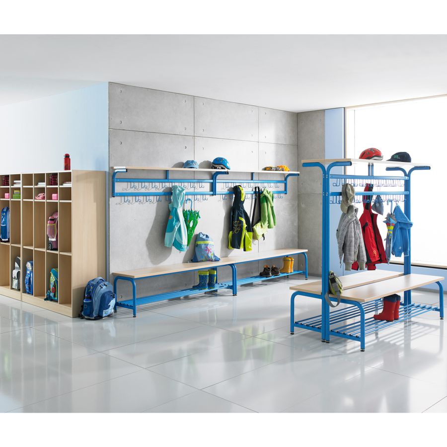 Garderobenbank, L 100 x H 43 x T 39 cm