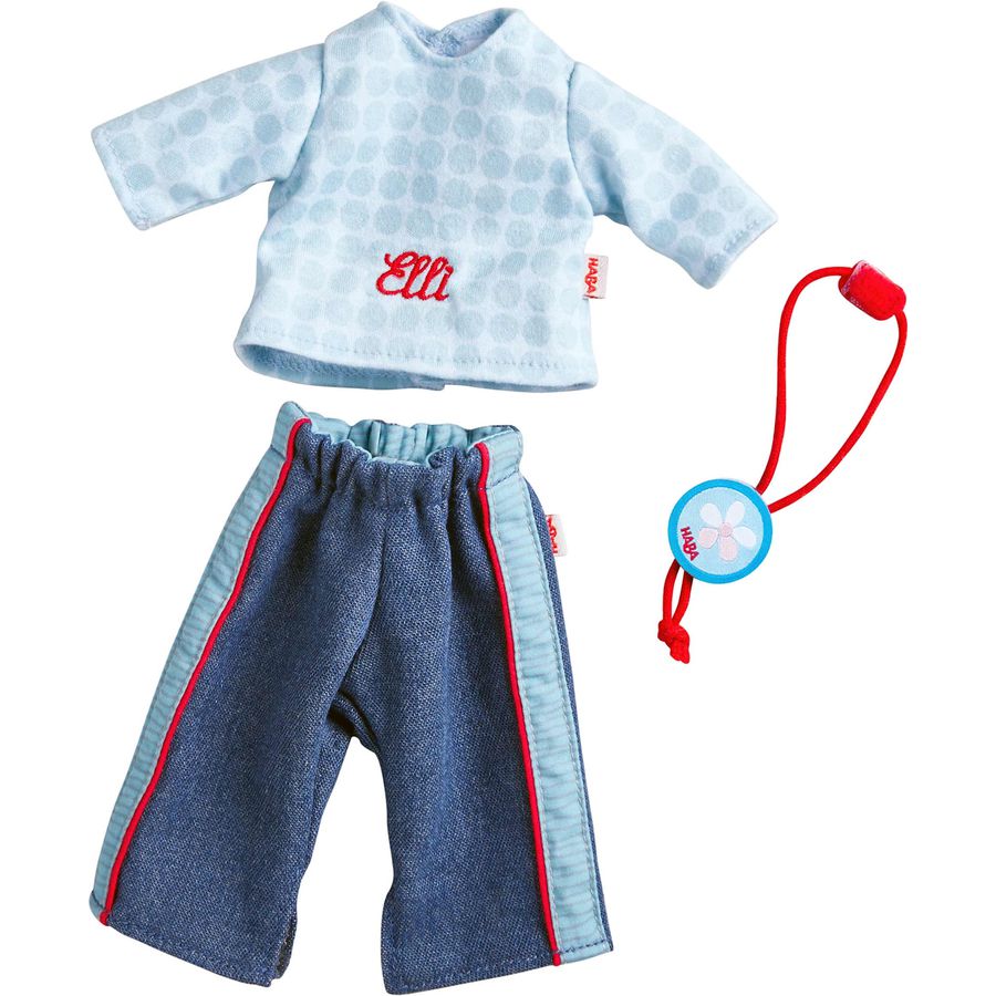 Kleiderset Jeans, 30 cm