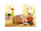 Bücherkiste klein, Buche-Echtholz, Höhe 40 cm