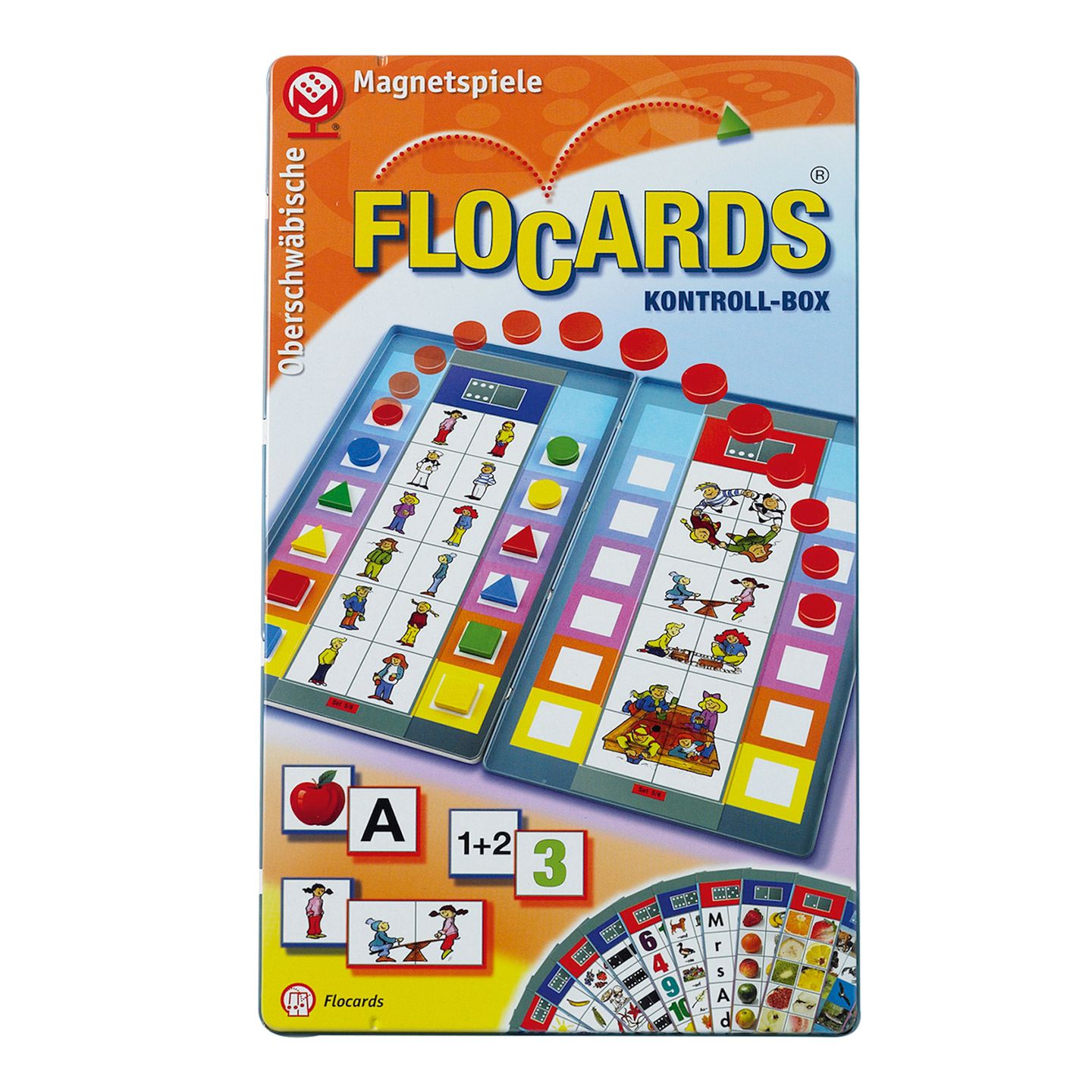 Kontrollbox Flocards Metall magnetisch