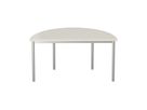 Halbrundtisch Tabit, B 140 x T 70 cm