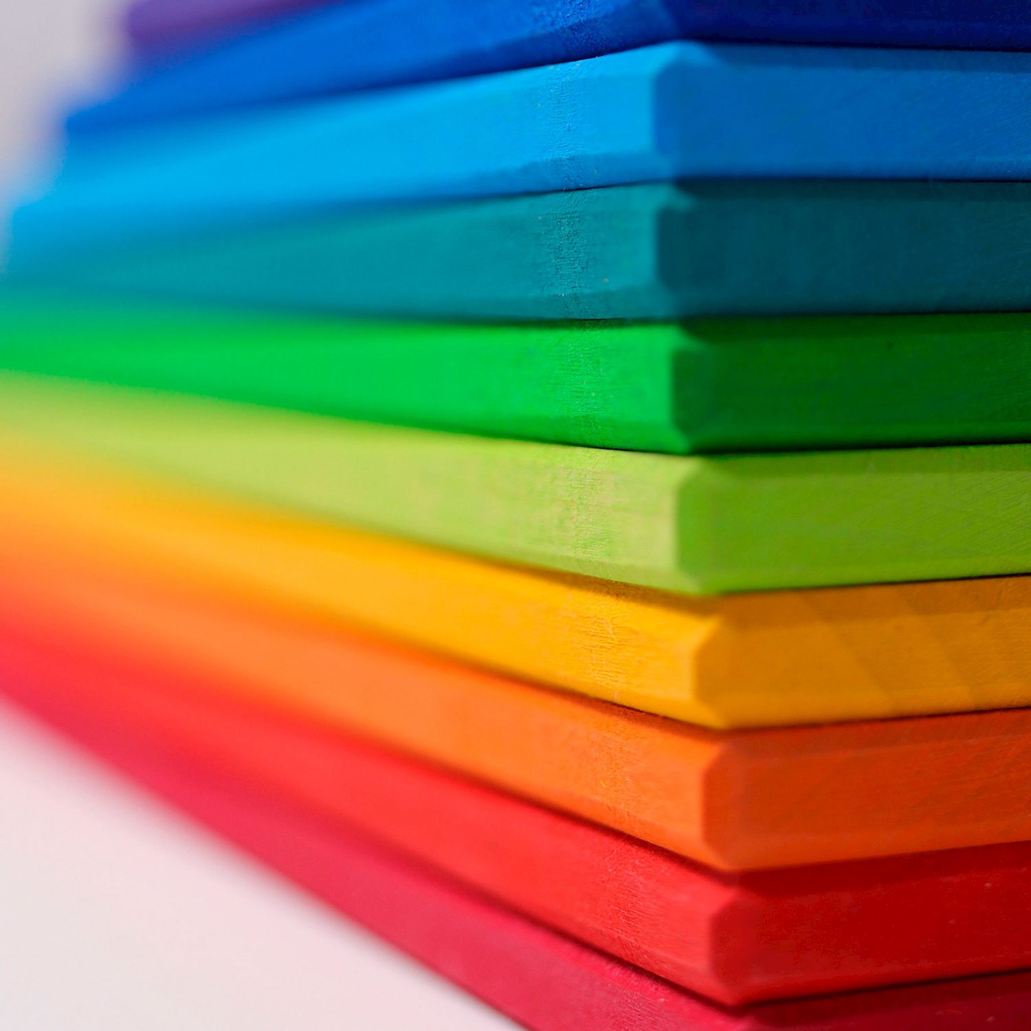 Regenbogen Platten