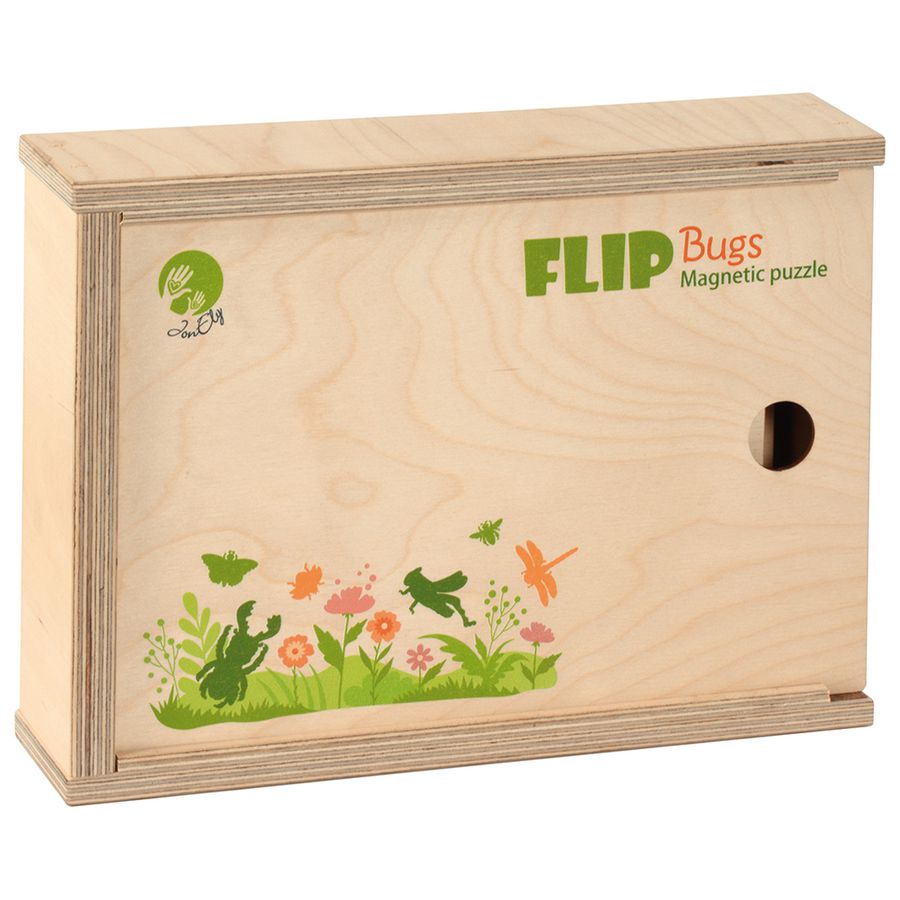 Magnetpuzzle Insekten 6er Set