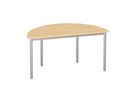 Halbrundtisch Tabit, B 140 x T 70 cm