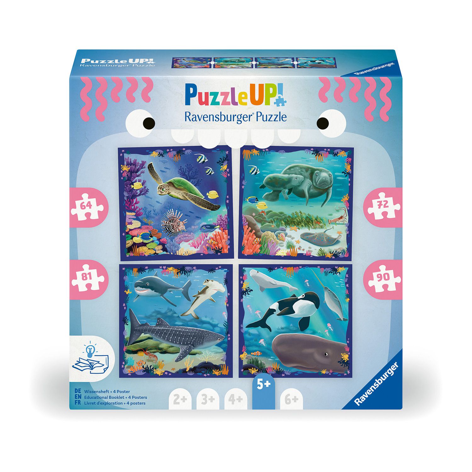 Puzzle Up! Meerestiere