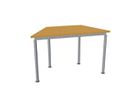 Trapez-Tisch modo, B 160 x S 80/80/80 cm