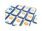 Tactile Standard-Paket 25 Plättchen für Programmierleiste