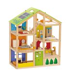 103.100.010 - Puppenhaus Vier-Jahreszeiten möbliert