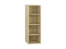 Pureo Regalschrank offen, Furnier, B  50 x H 150 x T 60 cm