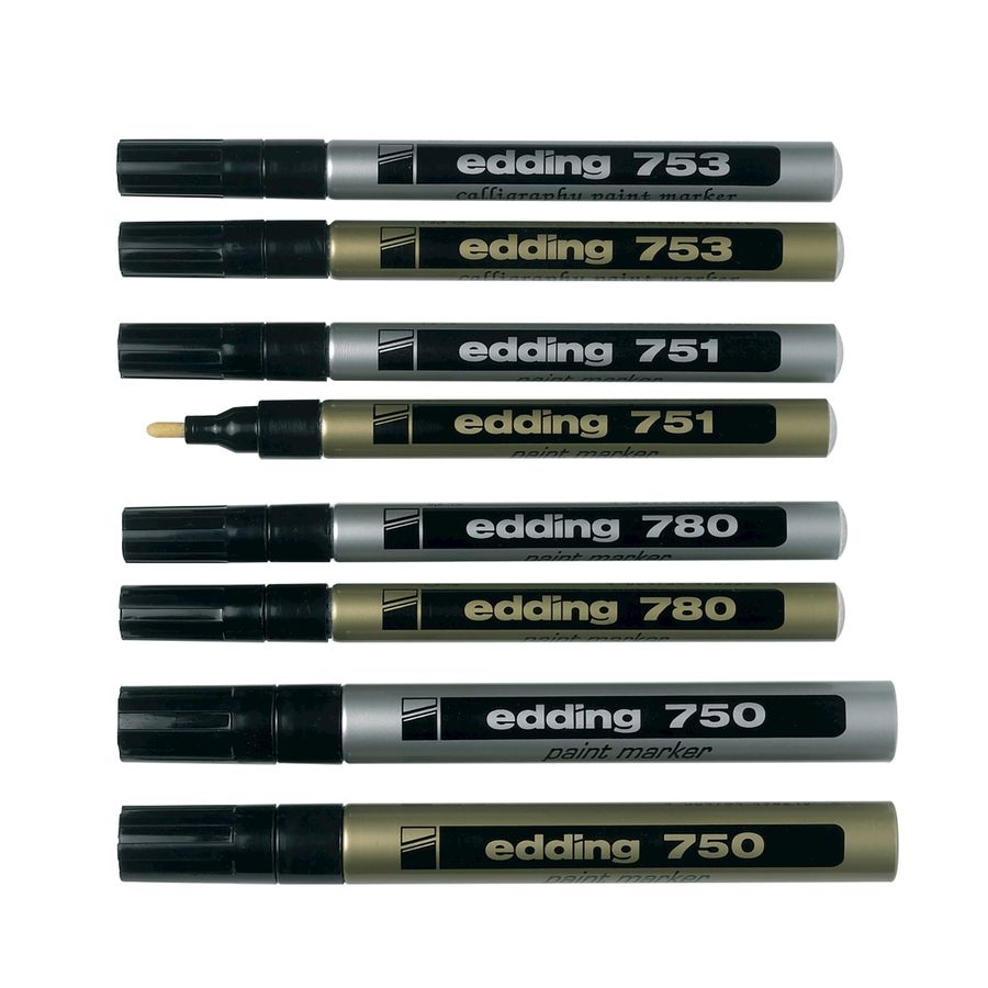 Edding paint marker metallic
