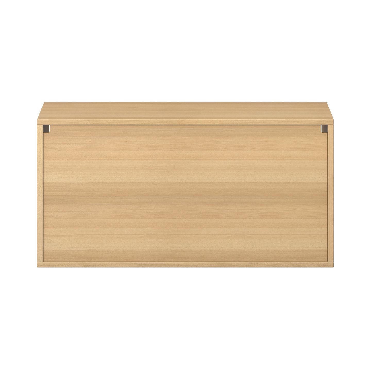 Pureo Hängeschrank offen Furnier
mit 1 Einlegeboden
B 100 x H 50 x T 42 cm
