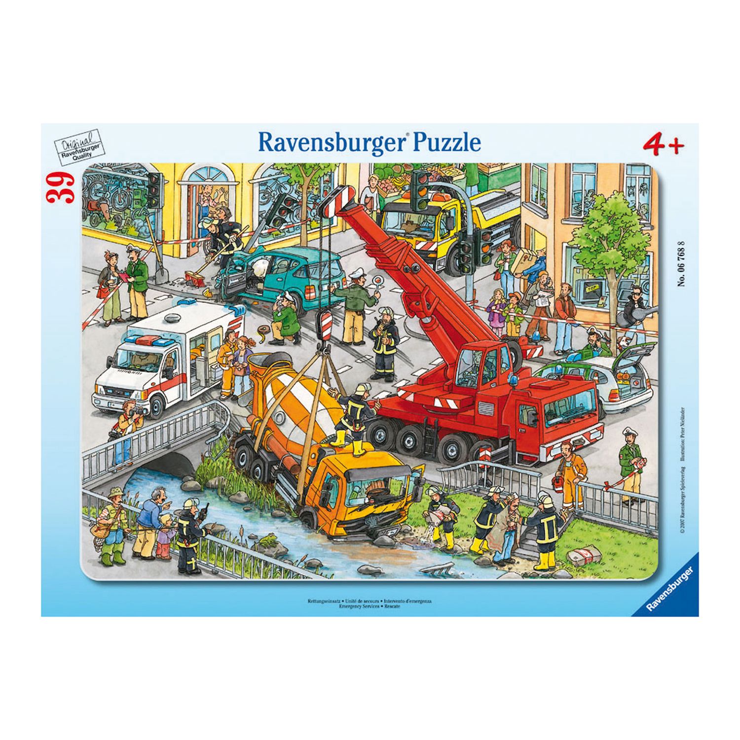 Rettungseinsatz, Puzzle 39 Teile