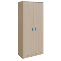 Doppeltürenschrank ohne Mittelwand, mit 4 Einlegeböden, B 78 x H 180 x T 40 cm