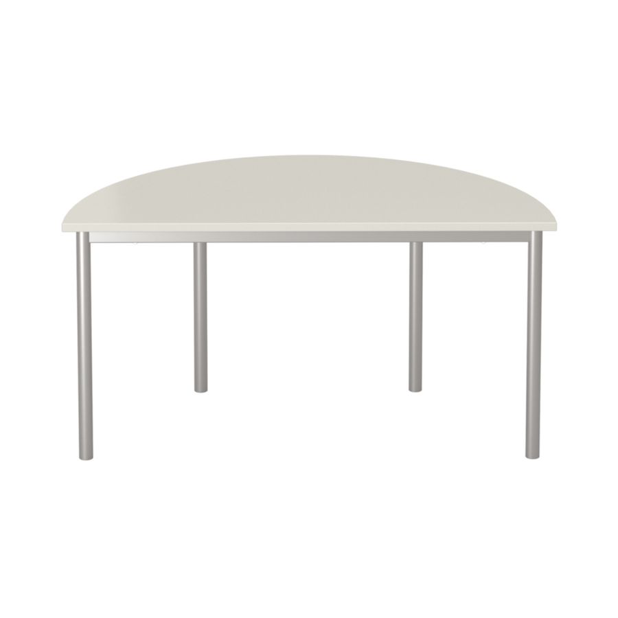 Halbrundtisch Tabit, B 140 x T 70 cm