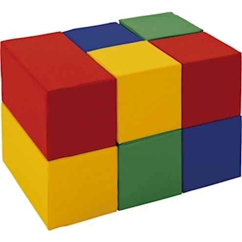 Bausteine-Satz gross 4, 9-teilig