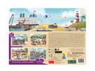 Puzzles Transport, 4x 35 Teile
