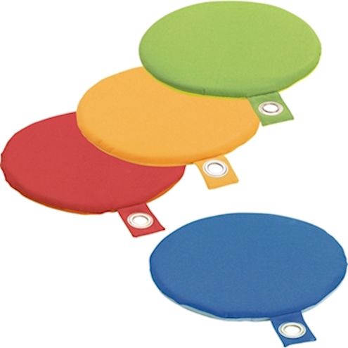 Sitzkissen, 4 Stück, Ø 35 cm, Höhe 2 cm