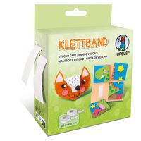 Klettband weiss, selbstklebend 3m x 20 mm