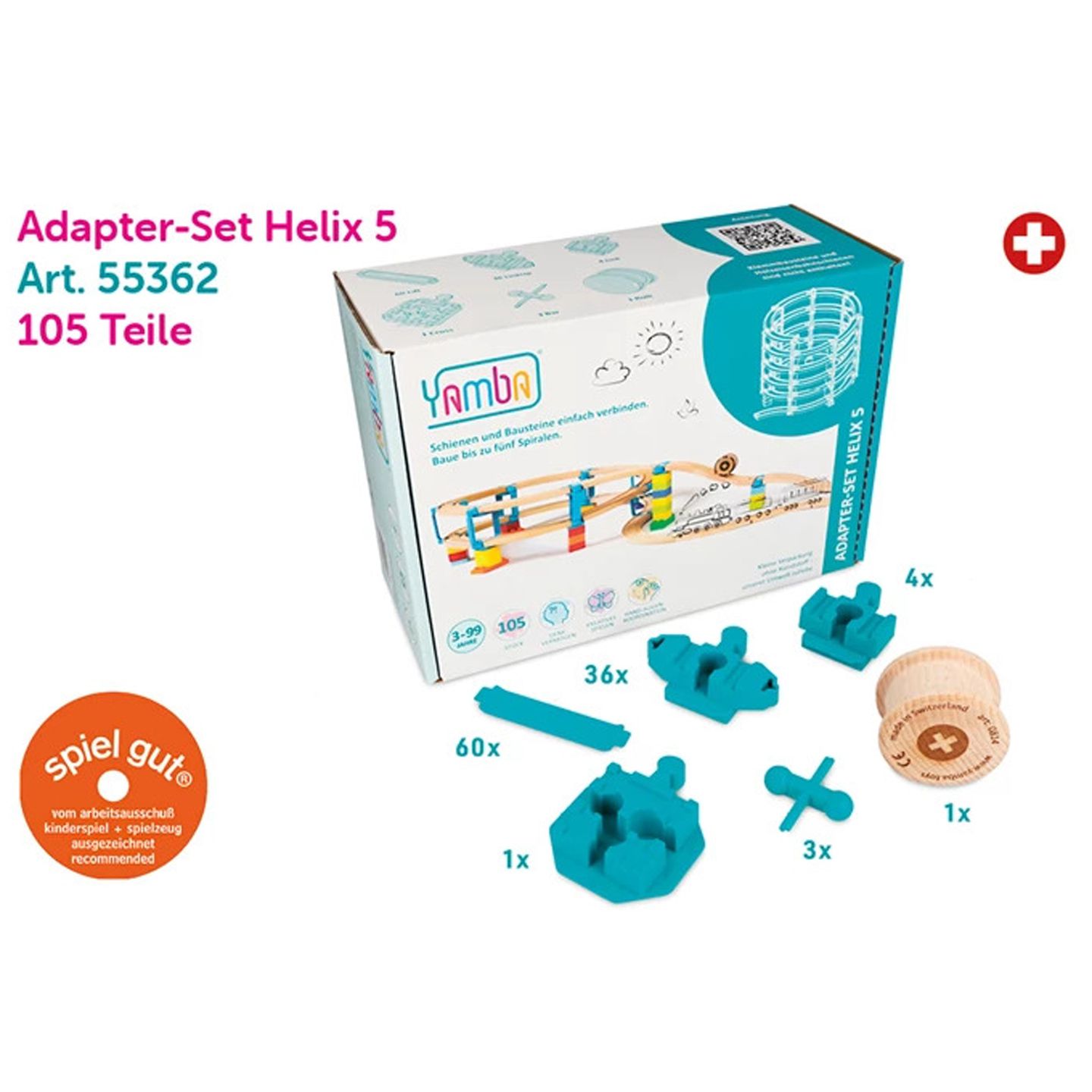 Yamba Starter-Set Helix 5, 164 Teile