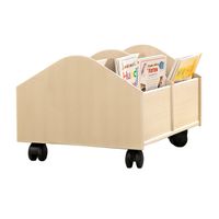 Bücherkiste klein aus Birke-Echtholz, L 60 x B 40 x H 50 cm