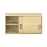444.011.949K - Pureo Hängeschrank Schiebetüren, Furnier
mit 1 Einlegeboden
B 100 x H 50 x T 42 cm