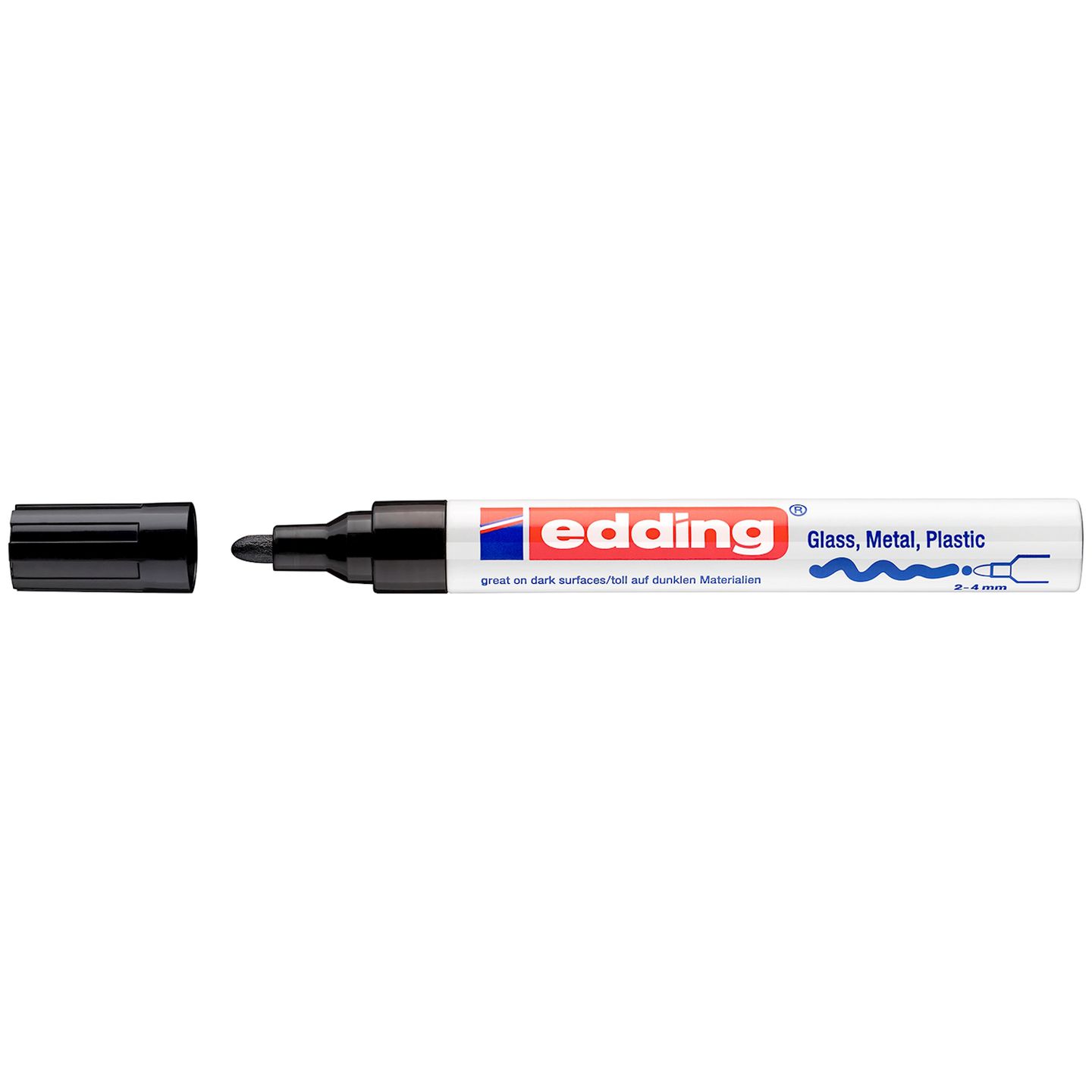 Lackmarker Edding 750 schwarz