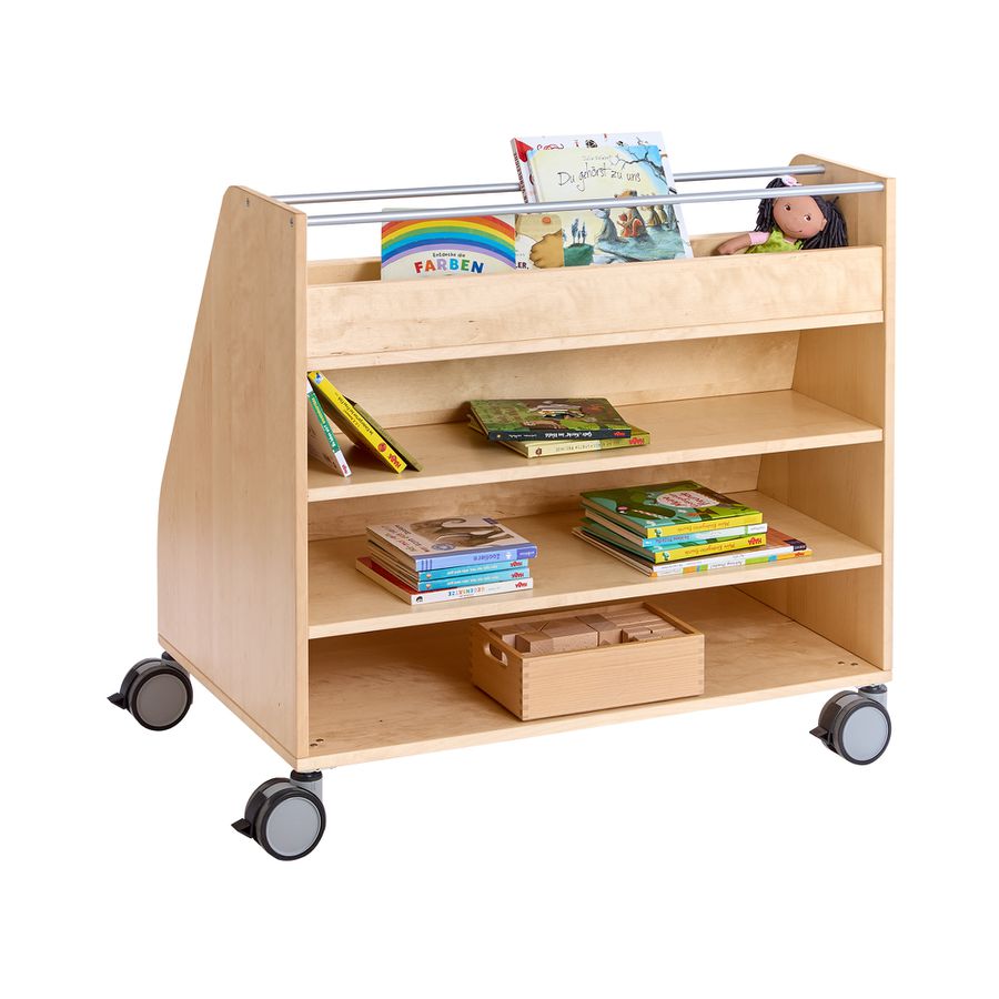 Wendebibliothek Dekor, B 100 x H 92,4 x T 60 cm