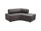 Sofa Bumerang mit Stoffbezug in CW01 Nordischblau, B 200 x Sitzhöhe 42 x T 116 cm