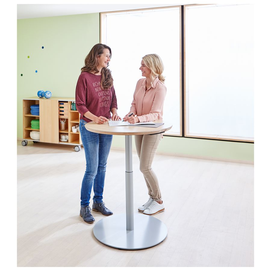 Säulentisch rund, Ø 80 cm