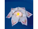 Schwimmpapier weiss 20 x 20 cm, 20 Blatt
