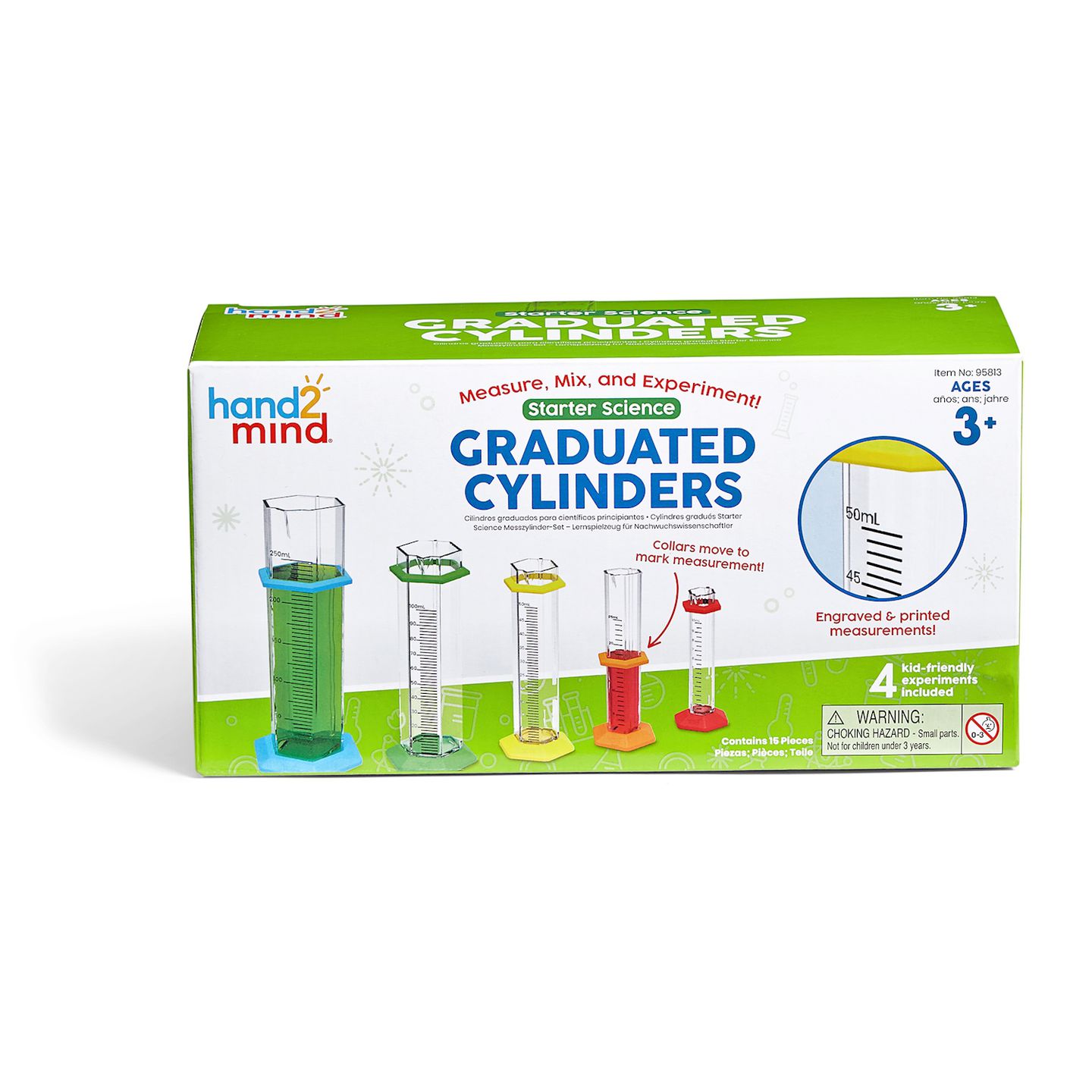 Messzylinder, 5er Set