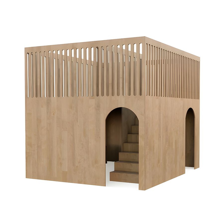 Holz-Spielhaus "swiss made"