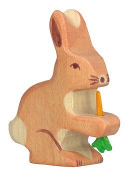Hase mit Rübe