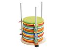 Sitzkissen-Rondell-Set mit 28 Sitzkissen