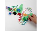 Moosgummi-Strukturpinsel 24 Stk.