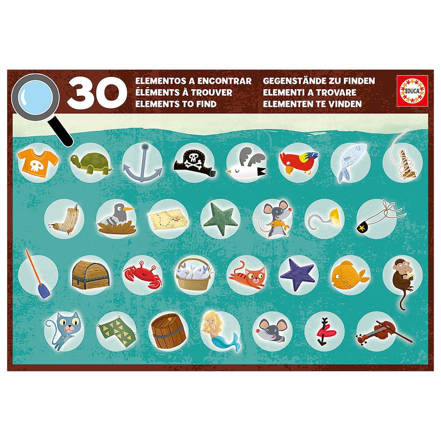 Detectives' Puzzle Piraten 50 Teile