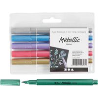 Metallic Marker, 6 Stk.